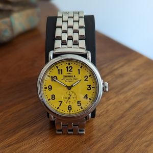 Shinola special edition Maize Runwell 41mm